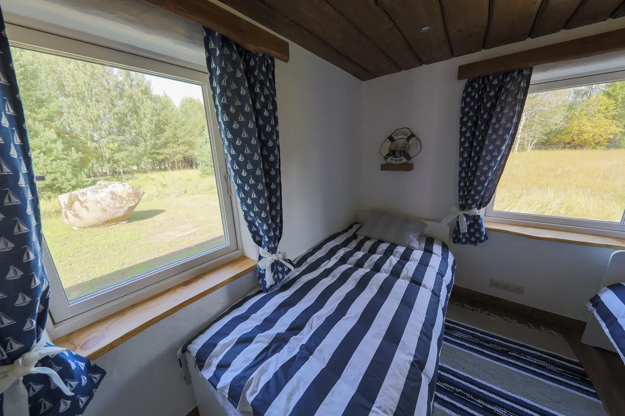 Lohjaoja puhkemaja elutuba, mugav puhkenurk perepuhkuseks