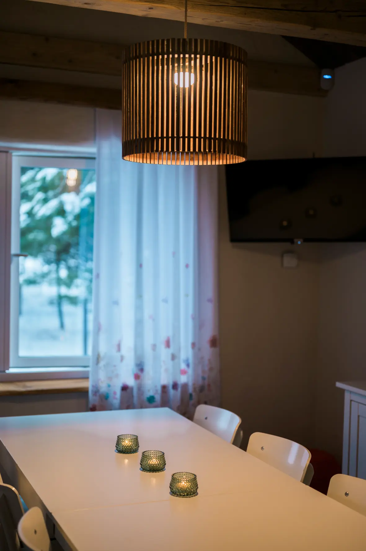 Lohjaoja Lamba maja talvel, Lahemaa lumine maastik