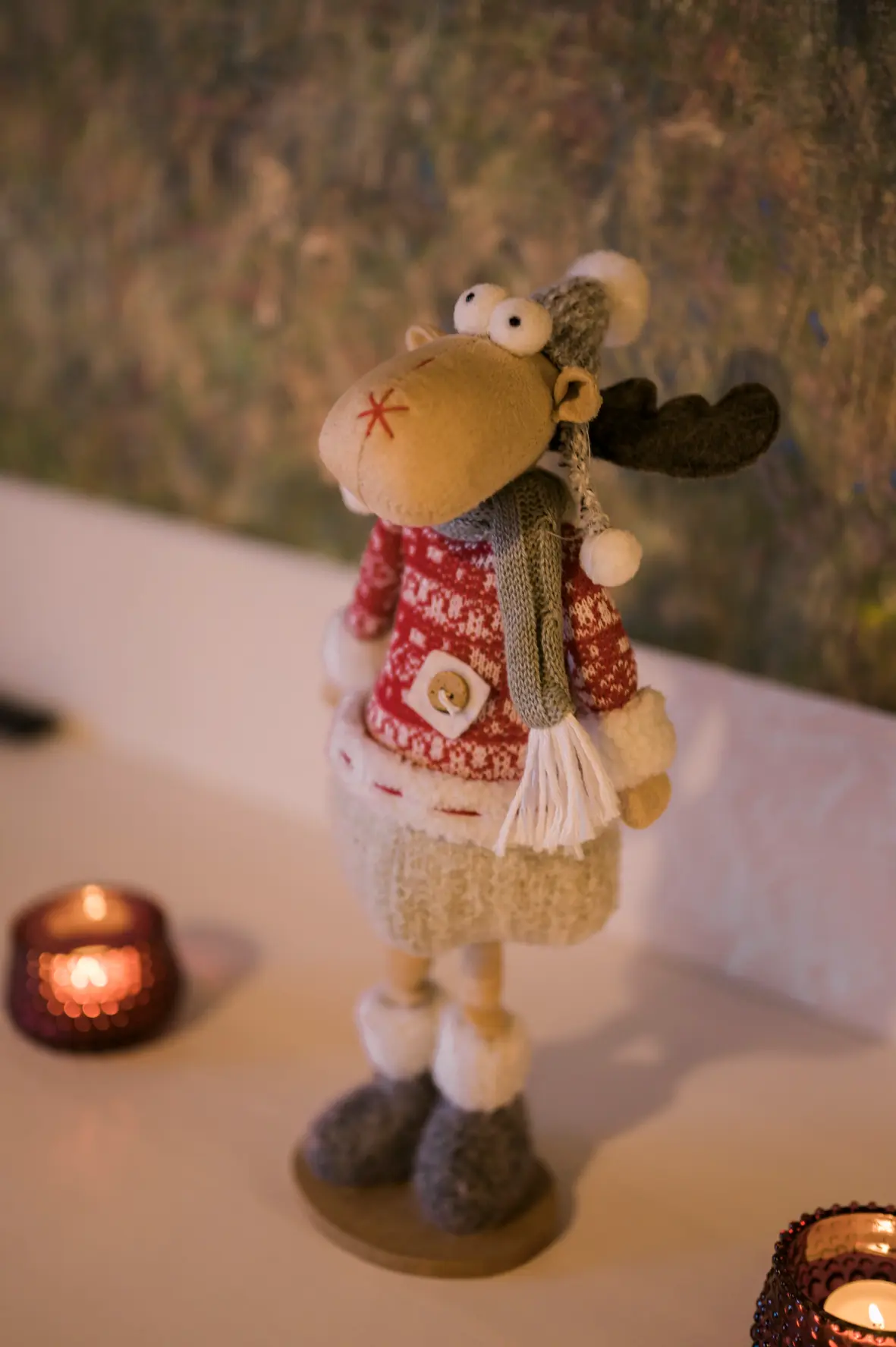 Lohjaoja Lamba maja talvel, Lahemaa lumine maastik
